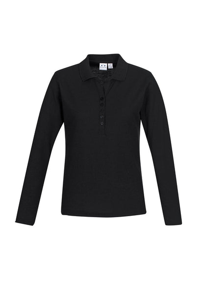 Crew Ladies L/S Polo - P400LL - Icon Tshirts