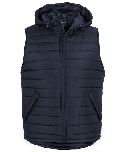 HOODED PUFFER VEST 3AHV - Icon Tshirts