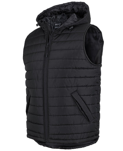 HOODED PUFFER VEST 3AHV - Icon Tshirts
