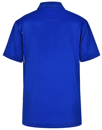 PS93K KIDS SUSTAINABLE POLY/COTTON CONTRAST SS POLO