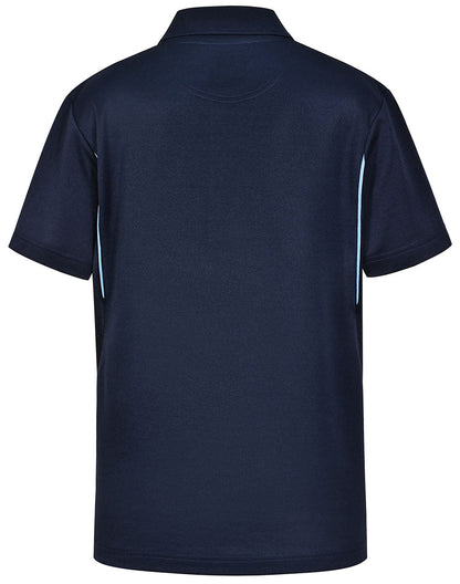 PS93K KIDS SUSTAINABLE POLY/COTTON CONTRAST SS POLO