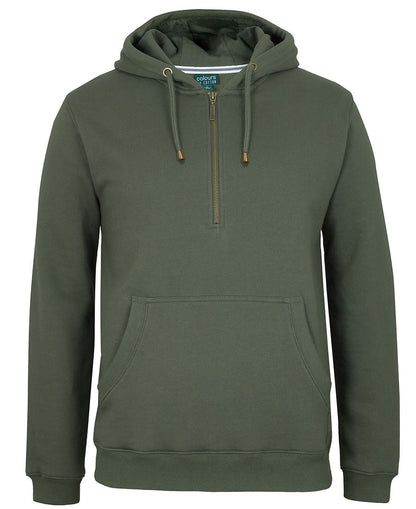 JBS C OF C BRASS 1/2 ZIP HOODIE S3FHZ - Icon Tshirts