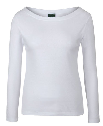 JBS C OF C L/S BOAT NECK TEE 1BTL - Icon Tshirts