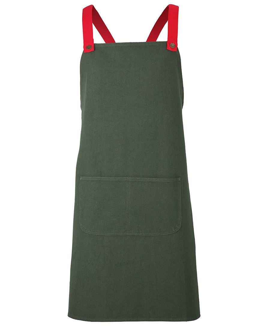 JBS CROSS BACK CANVAS APRON (WITHOUT STRAPS) 5ACBC - Icon Tshirts