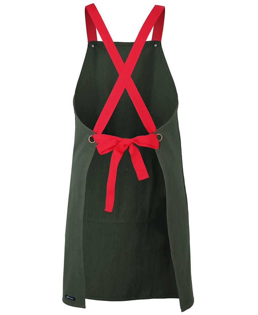 JBS CROSS BACK CANVAS APRON (WITHOUT STRAPS) 5ACBC - Icon Tshirts