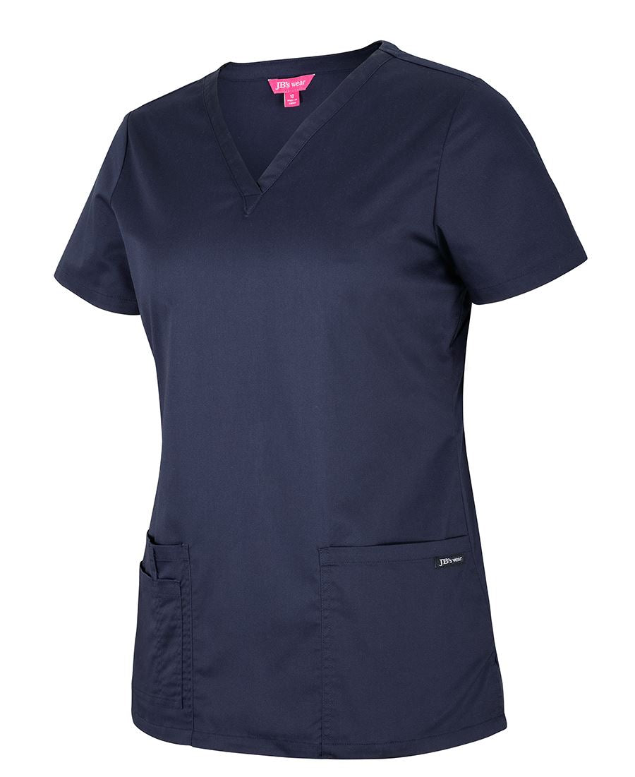 JBS LADIES PREMIUM SCRUB TOP 4SPT1 - Icon Tshirts