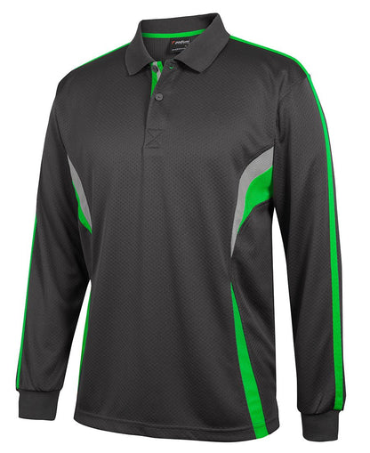 JBS PODIUM L/S COOL POLO 7CLP - Icon Tshirts