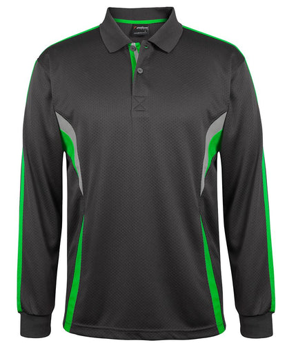 JBS PODIUM L/S COOL POLO 7CLP - Icon Tshirts