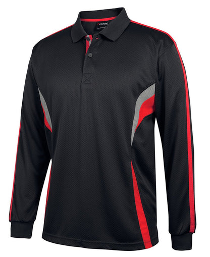 JBS PODIUM L/S COOL POLO 7CLP - Icon Tshirts