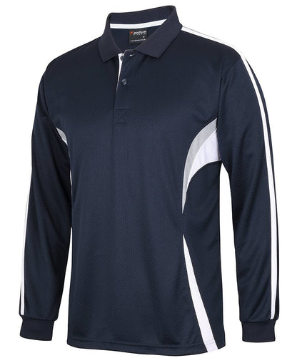 JBS PODIUM L/S COOL POLO 7CLP - Icon Tshirts