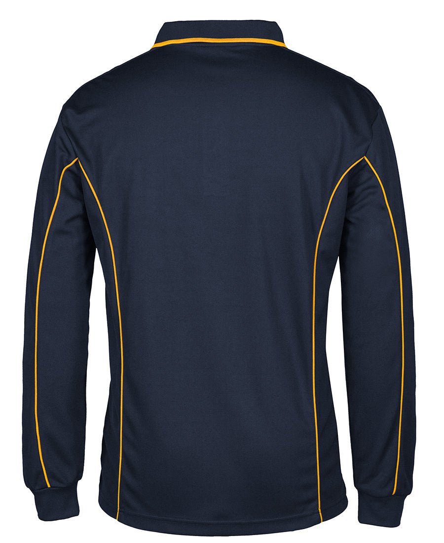 JBS PODIUM L/S PIPING POLO 7PIPL (SIZES XXS-2XL) - Icon Tshirts