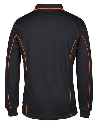 JBS PODIUM L/S PIPING POLO 7PIPL (SIZES XXS-2XL) - Icon Tshirts