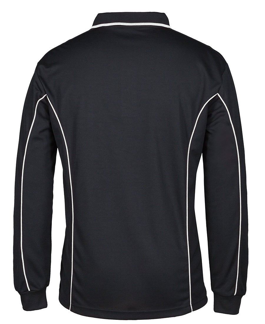 JBS PODIUM L/S PIPING POLO 7PIPL (SIZES XXS-2XL) - Icon Tshirts