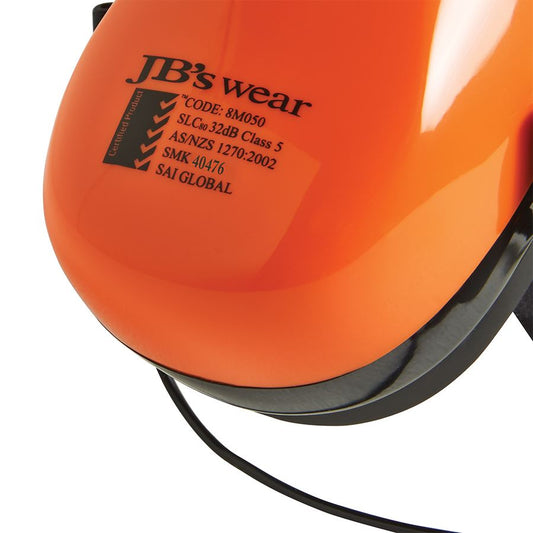 JB's Wear 32DB EAR MUFFS WITH NECK BAND 8M050 - Icon Tshirts