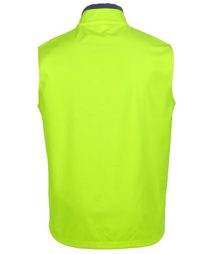 JB'S WEAR 6HWV HI VIS WATER RESIST SOFTSHELL VEST - Icon Tshirts
