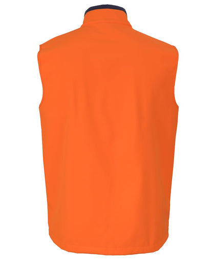 JB'S WEAR 6HWV HI VIS WATER RESIST SOFTSHELL VEST - Icon Tshirts