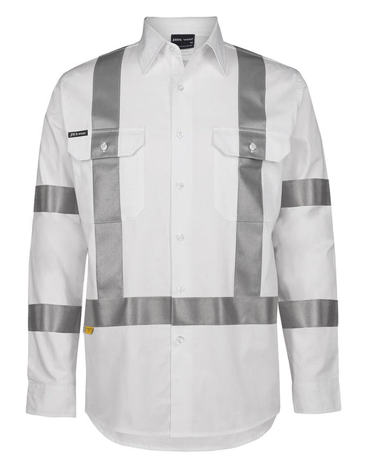 JB's Wear BIO-MOTION NIGHT 190G SHIRT WITH REFLECTIVE TAPE 6BNS - Icon Tshirts