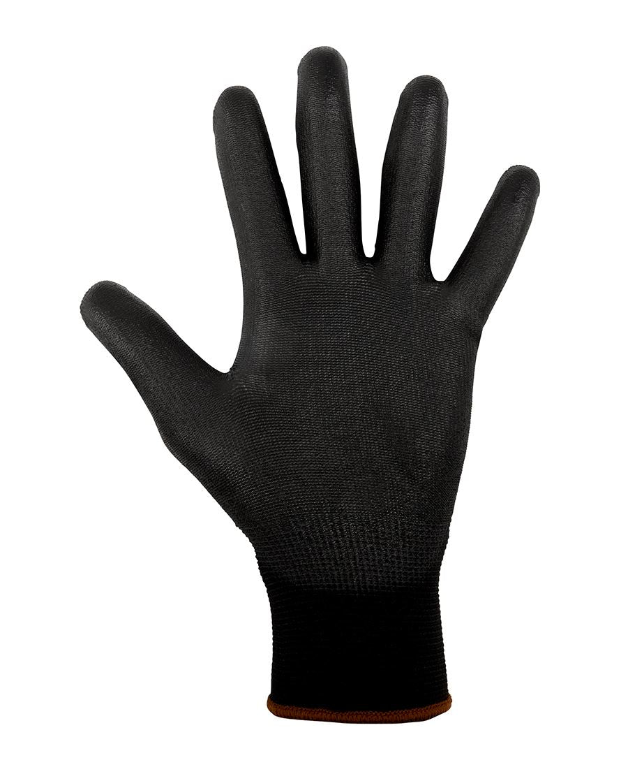 JB's Wear BLACK LIGHT PU BREATHABLE GLOVE (12 PACK) 8R004 - Icon Tshirts