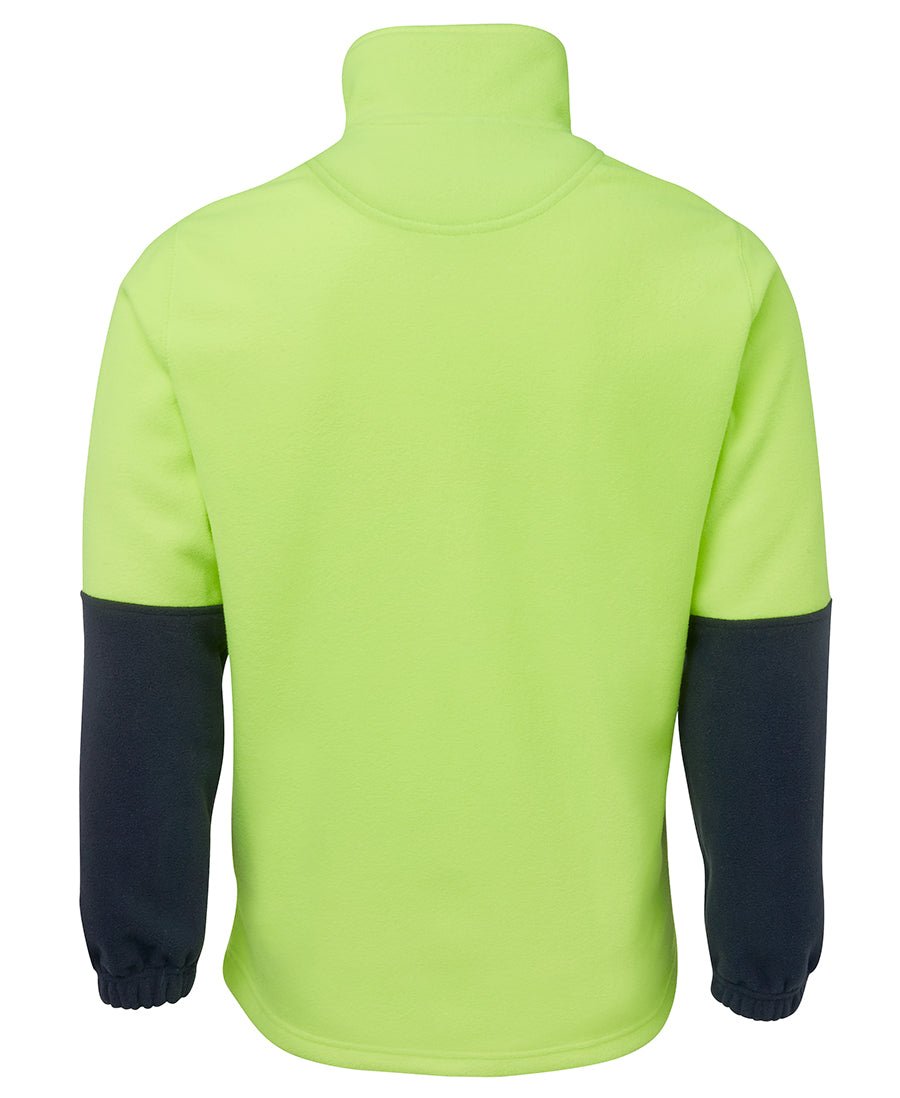 JB's Wear Hi Vis 1/2 Zip Polar Fleece 6HVPF - Icon Tshirts