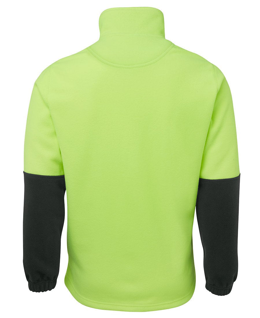 JB's Wear Hi Vis 1/2 Zip Polar Fleece 6HVPF - Icon Tshirts