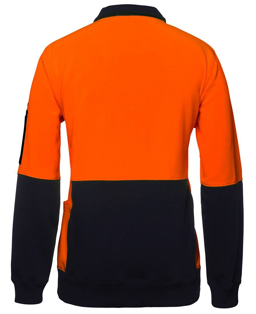 JB's Wear Hi Vis 330G 1/2 Zip Fleece 6HVPZ - Icon Tshirts