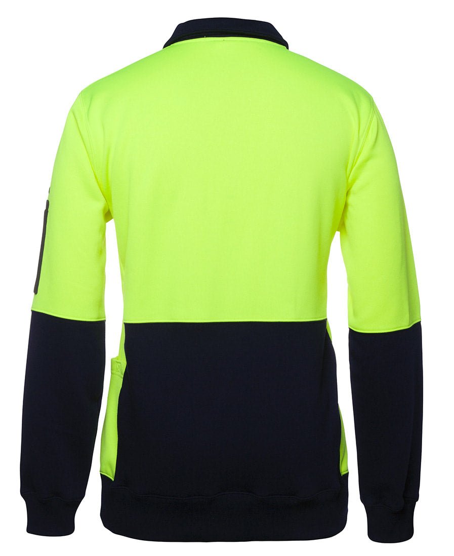 JB's Wear Hi Vis 330G 1/2 Zip Fleece 6HVPZ - Icon Tshirts