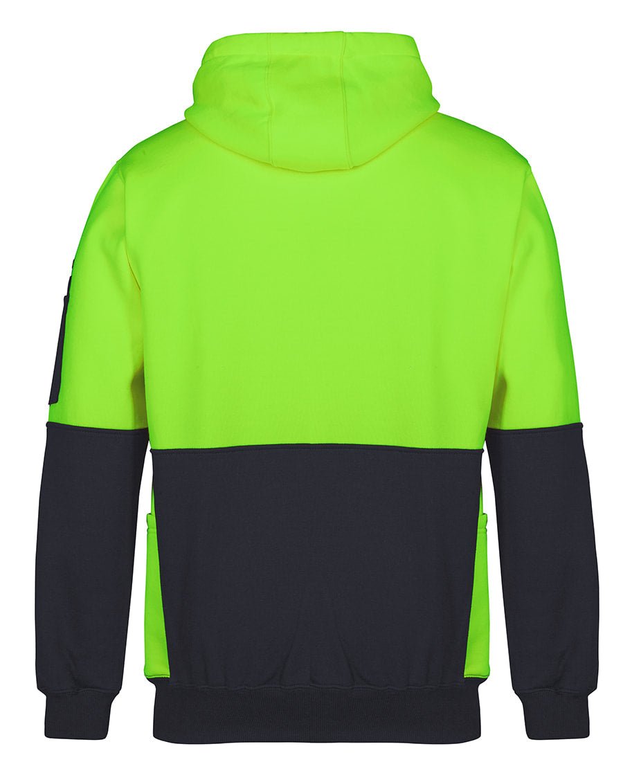 JB's Wear Hi Vis 330G Pull Over Hoodie 6HVPJ - Icon Tshirts