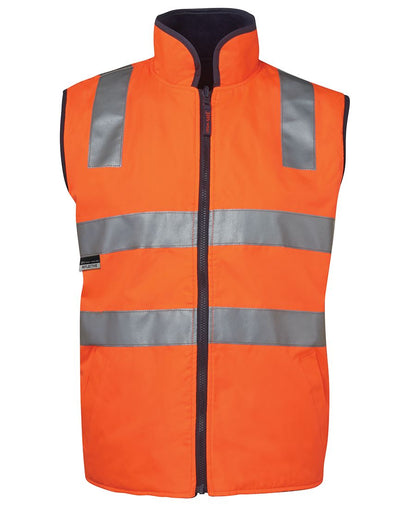 JB's Wear HI VIS 4602.1 (D+N) REVERSIBLE VEST 6D4RV - Icon Tshirts