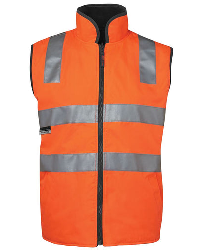 JB's Wear HI VIS 4602.1 (D+N) REVERSIBLE VEST 6D4RV - Icon Tshirts