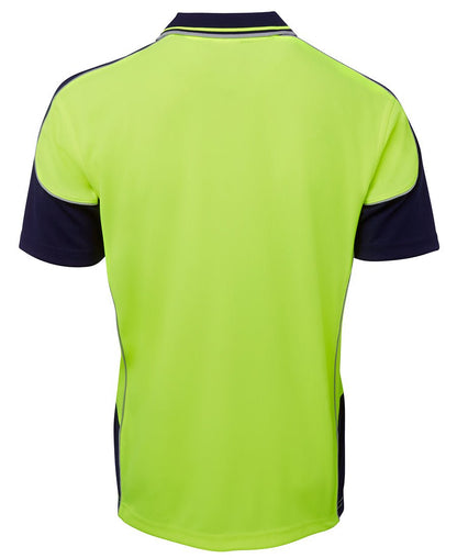 JB's Wear Hi Vis Contrast Piping Polo 6HCP4 - Icon Tshirts