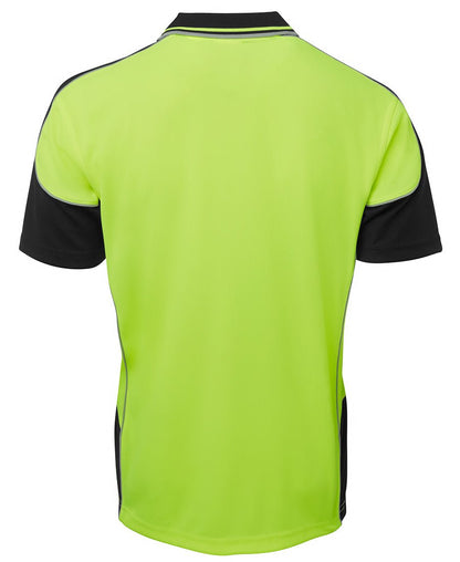 JB's Wear Hi Vis Contrast Piping Polo 6HCP4 - Icon Tshirts