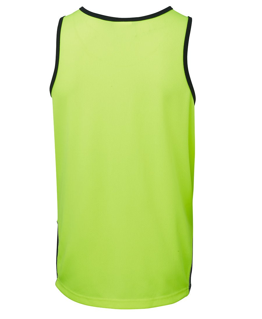 JB's Wear Hi Vis Contrast Singlet 6HCS4 - Icon Tshirts