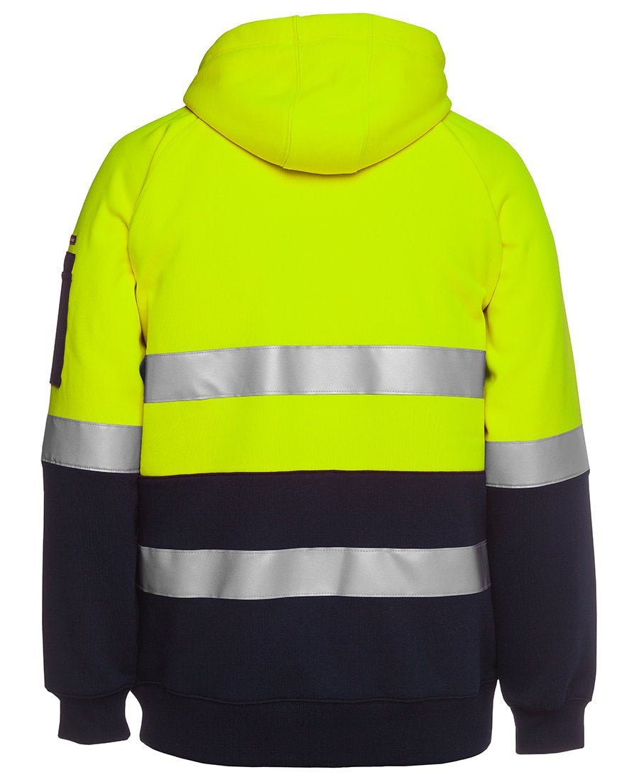 JB's Wear Hi Vis (D+N) Full Zip Fleecy Hoodie 6DNH - Icon Tshirts