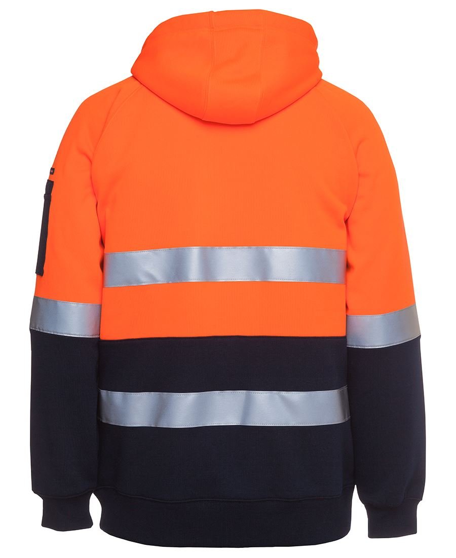 JB's Wear Hi Vis (D+N) Full Zip Fleecy Hoodie 6DNH - Icon Tshirts