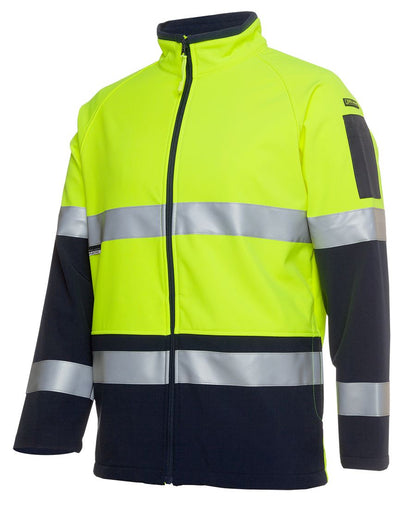 JB's Wear Hi Vis (D+N) Softshell Jacket 6D4LJ - Icon Tshirts