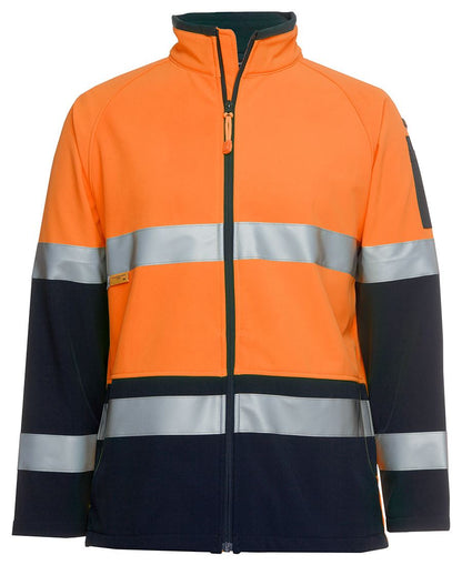 JB's Wear Hi Vis (D+N) Softshell Jacket 6D4LJ - Icon Tshirts
