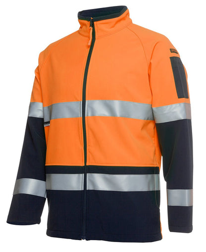 JB's Wear Hi Vis (D+N) Softshell Jacket 6D4LJ - Icon Tshirts