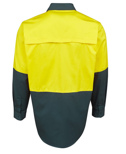 JB's Wear Hi Vis L/S 150G Shirt 6HWSL - Icon Tshirts