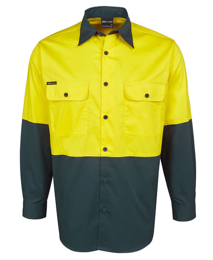 JB's Wear Hi Vis L/S 150G Shirt 6HWSL - Icon Tshirts