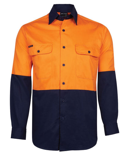 JB's Wear Hi Vis L/S 150G Shirt 6HWSL - Icon Tshirts