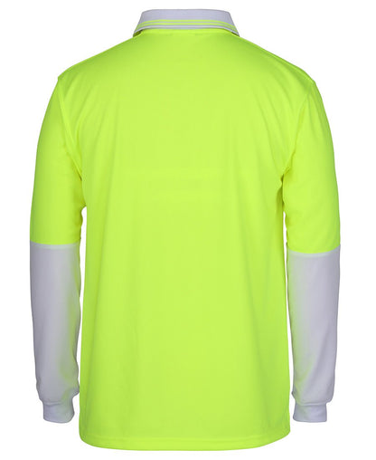 JB's Wear Hi Vis L/S Trad Polo 6HVPL - Icon Tshirts