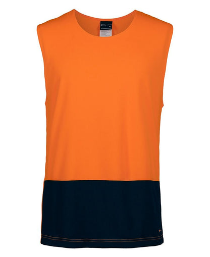 JB's Wear HI VIS MUSCLE TOP 6HMT - Icon Tshirts