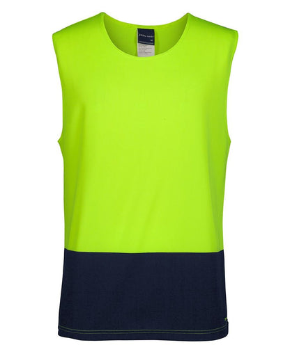 JB's Wear HI VIS MUSCLE TOP 6HMT - Icon Tshirts