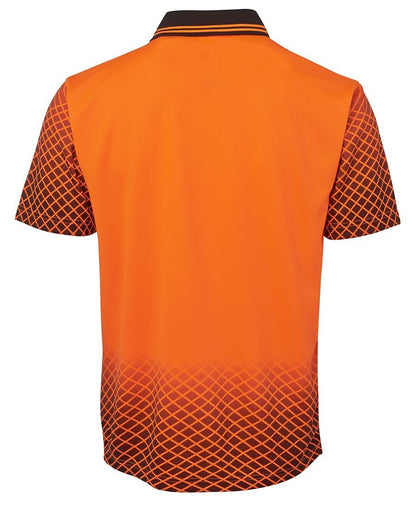 JB's Wear Hi Vis Net Sub Polo 6HVNS - Icon Tshirts