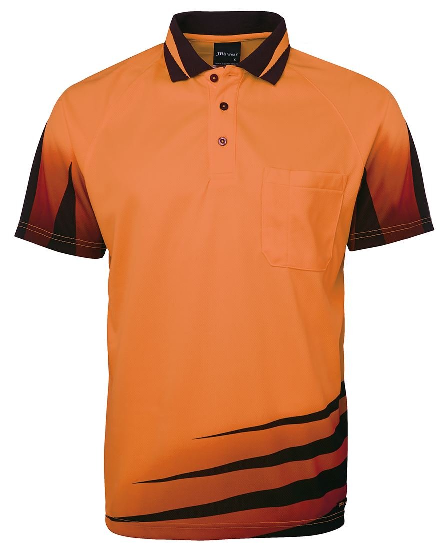 JB's Wear Hi Vis Rippa Sub Polo 6HVRS - Icon Tshirts