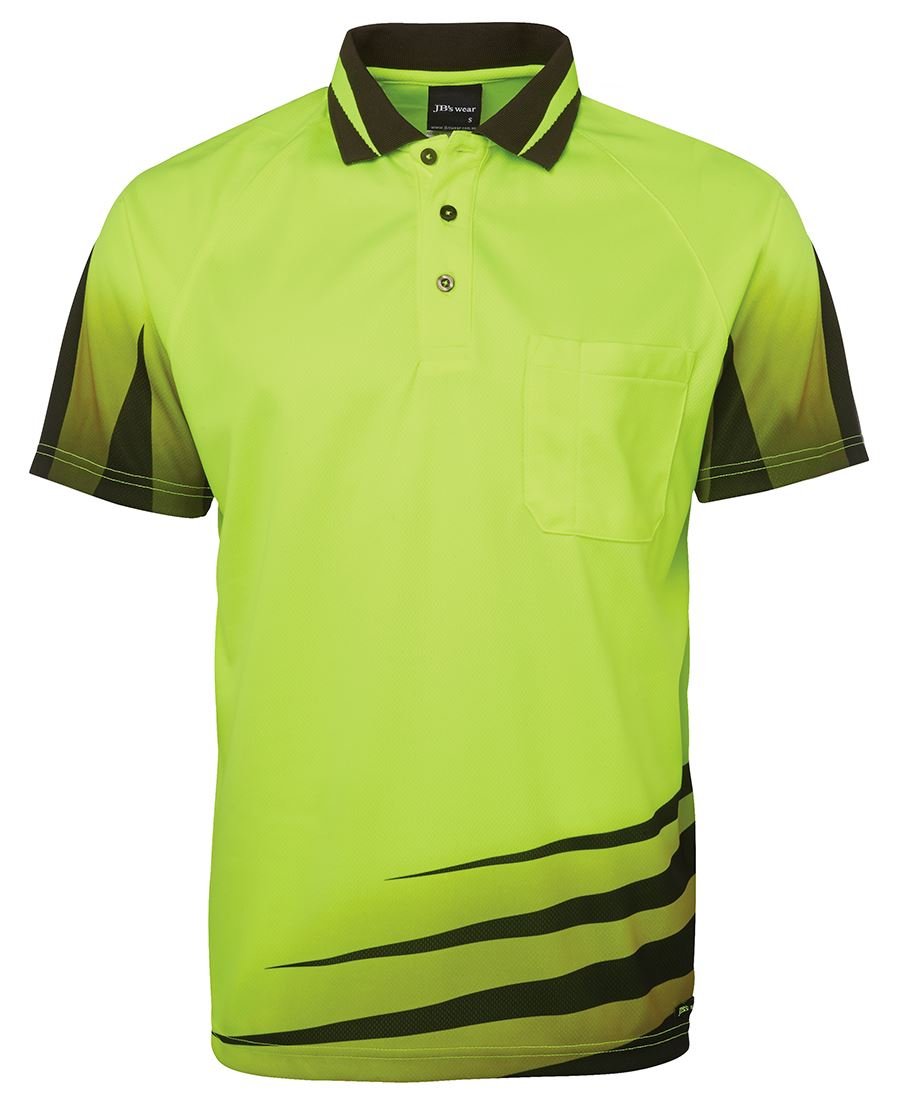 JB's Wear Hi Vis Rippa Sub Polo 6HVRS - Icon Tshirts