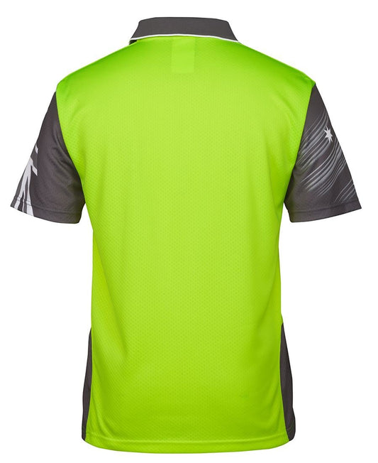 JB's Wear HI VIS SOUTHERN CROSS POLO 6HSC - Icon Tshirts