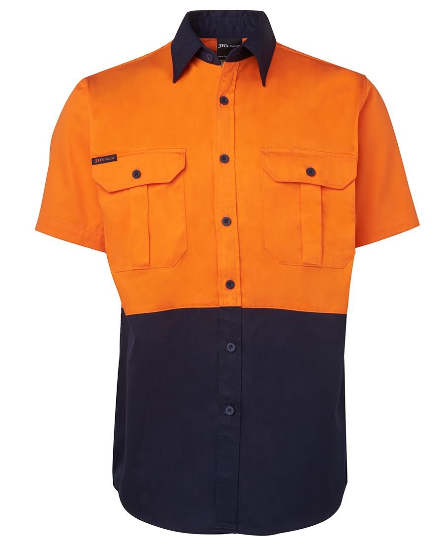 JB's Wear Hi Vis S/S 190G Shirt 6HWS - Icon Tshirts