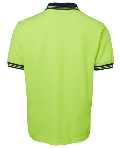 JB's Wear Hi Vis S/S Cotton Back Polo 6HPS - Icon Tshirts