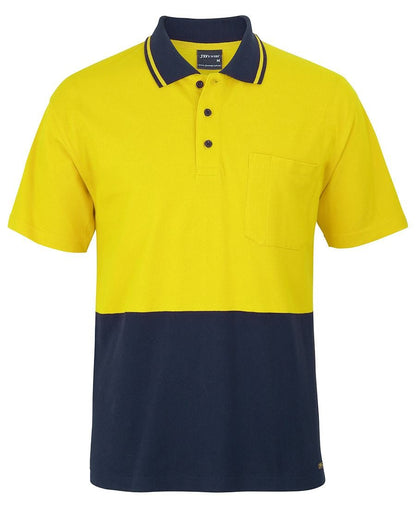 JB's Wear HI VIS S/S COTTON PIQUE TRAD POLO 6HVQS - Icon Tshirts